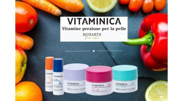 La linea cosmetica Vitaminica di Bioearth